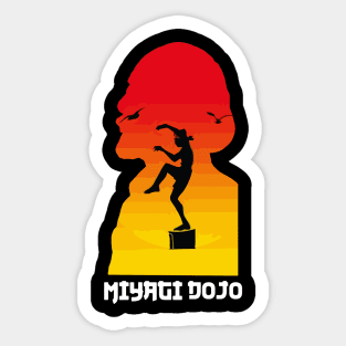 miyagi dojo Sticker